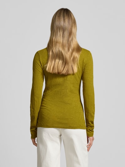 Marc O'Polo Slim fit shirt met lange mouwen van puur katoen Lichtgroen - 5