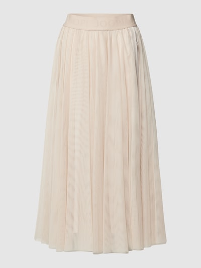 JOOP! Midirok met plooien, model 'FRIDI' Beige - 2