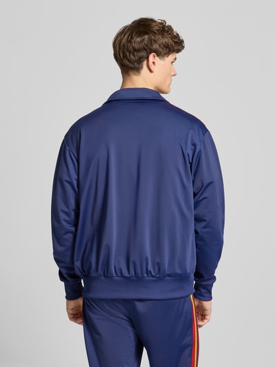 adidas Originals Regular Fit Sweatjacke mit Logo-Stitching Modell 'FIREBIRD TT' Dunkelblau 5