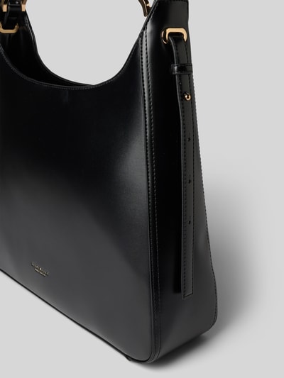 Seidenfelt Torba hobo z detalem z logo model ‘Arvaja’ Czarny 3