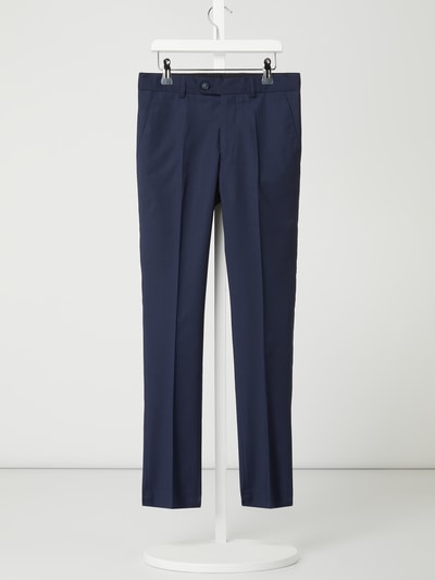 G.O.L. Slim fit chino met scheerwol Blauw - 1