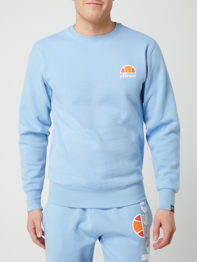 Ellesse Sweatshirt aus Baumwolle Modell 'Diveria'  Hellblau 4