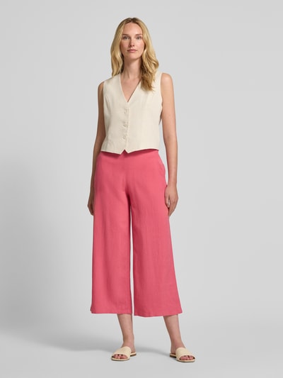 Christian Berg Woman Culotte met elastische band en tunnelkoord Oudroze - 1