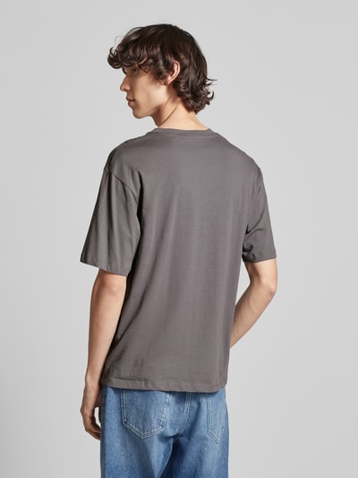 Jack & Jones T-Shirt mit Rundhalsausschnitt Modell 'BRADLEY' Mittelgrau 5