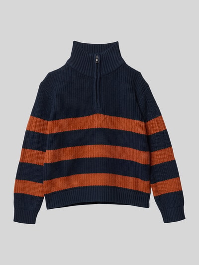 MANGO Strickpullover mit Troyer-Kragen Modell 'zack' Terra 1
