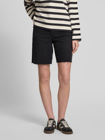 Vero Moda Regular fit korte jeans van katoenmix, model 'CLEO' Zwart - 4