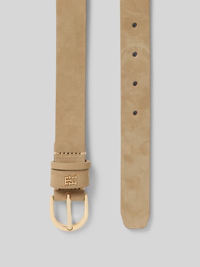 Tommy Hilfiger Gürtel aus echtem Rindsleder Modell 'EFFORTLESS 2.5' Beige 3