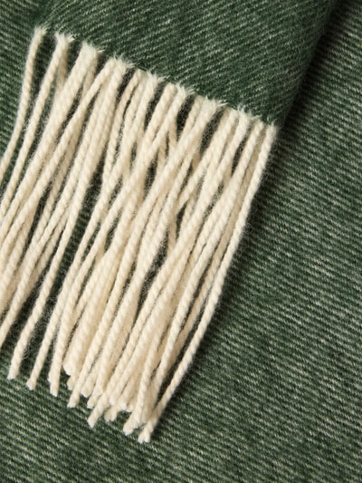 Ascot Schal aus Woll-Kaschmir-Mix Gruen 2