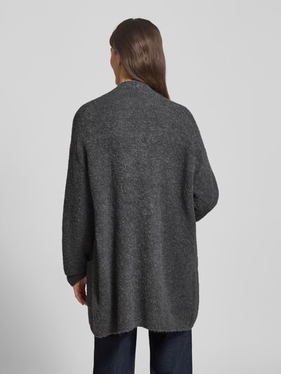 Marc O'Polo Regular fit cardigan van scheerwolmix  Donkergrijs gemêleerd - 5