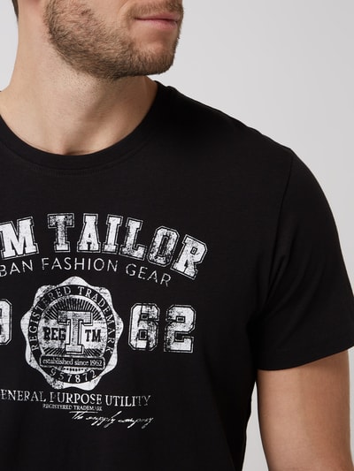 Tom Tailor T-Shirt aus Baumwolle  Black 3