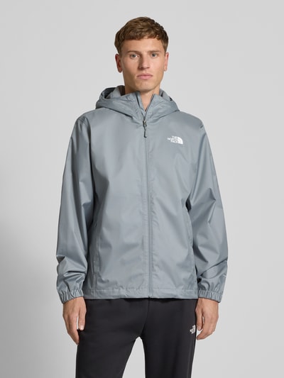 The North Face Kurtka o kroju regular fit z nadrukiem z logo model ‘Quest’ Jasnoszary 4