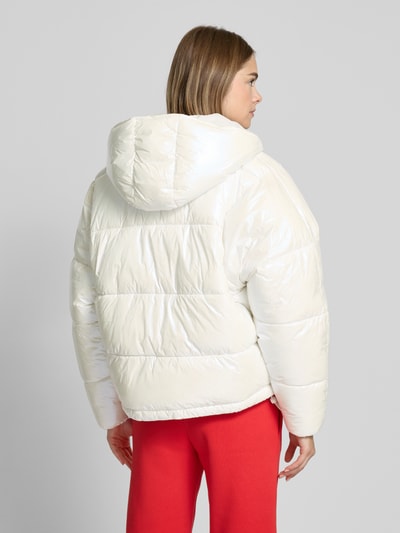 Review Steppjacke mit Kapuze Weiss 5