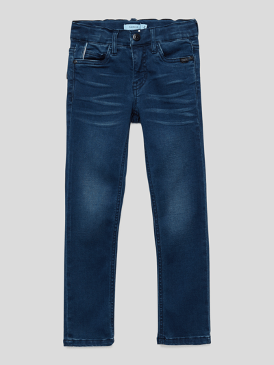 Name It Jeans mit Label-Stitching Modell 'Theo' Blau 1