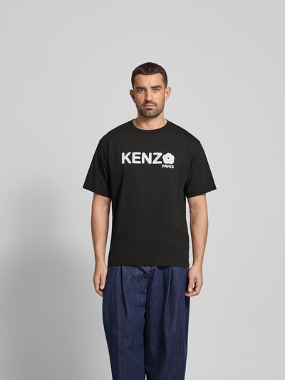 Kenzo T-Shirt aus reiner Baumwolle Black 4