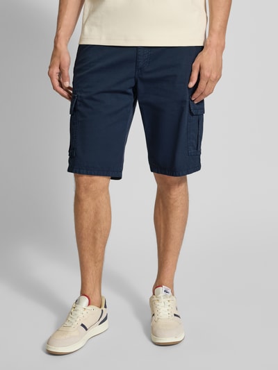 bugatti Regular Fit Cargobermudas mit Eingrifftaschen Marine 4