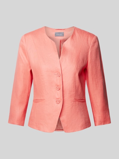 WHITE LABEL Blazer met knoopsluiting Koraal - 2