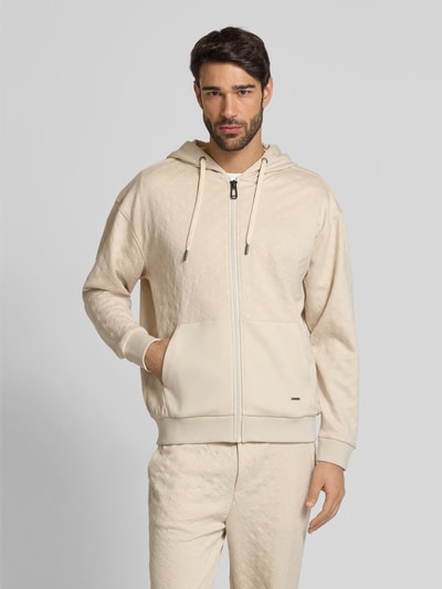 JOOP! Collection Sweatjack met capuchon, model 'Bahador' Beige - 4