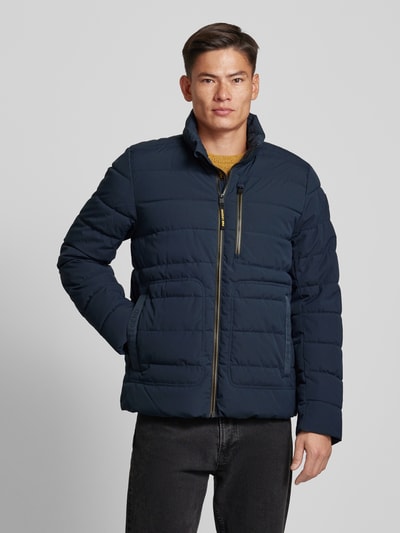 PME Legend Steppjacke mit Stehkragen Modell 'FREIGHTYET' Marine 4