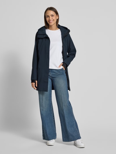 khujo Windbreaker mit Reißverschlusstaschen Modell 'IZAF3' Marine 1