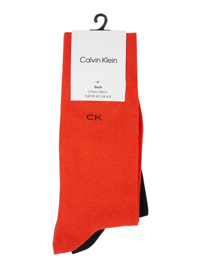 CK Calvin Klein Sokken met stretch per 2 paar Rood - 2