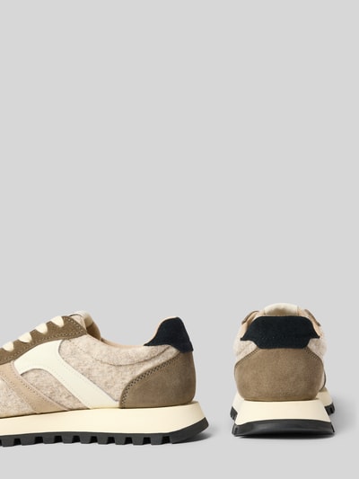 Gant Sneakers met labeldetails, model 'Caffay' Taupe - 2