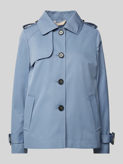 Christian Berg Woman Selection Trenchcoat mit Ärmelriegeln und Eingrifftaschen Rauchblau 2