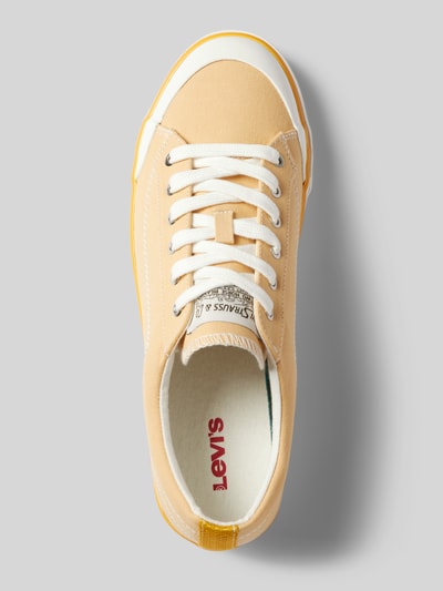 Levi’s® Acc. Sneakers met labelprint Lichtgeel - 4