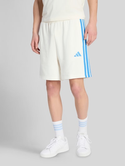 adidas Sportswear Regular Fit Sweatshorts aus reiner Baumwolle Offwhite 4