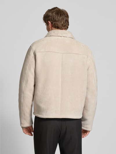 JAKE*S STUDIO MEN Kurtka z kieszeniami zapinanymi na zamek błyskawiczny Beżowy 5