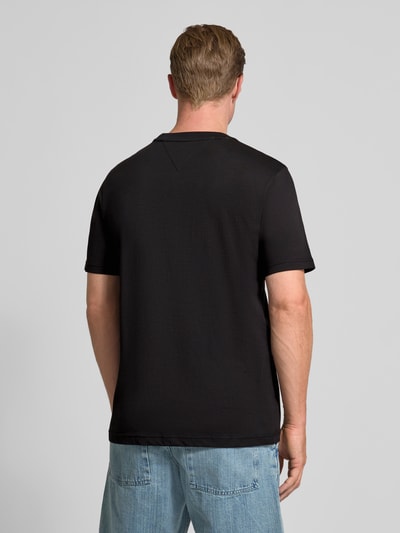 Tommy Hilfiger Regular Fit T-Shirt aus reiner Baumwolle Black 5