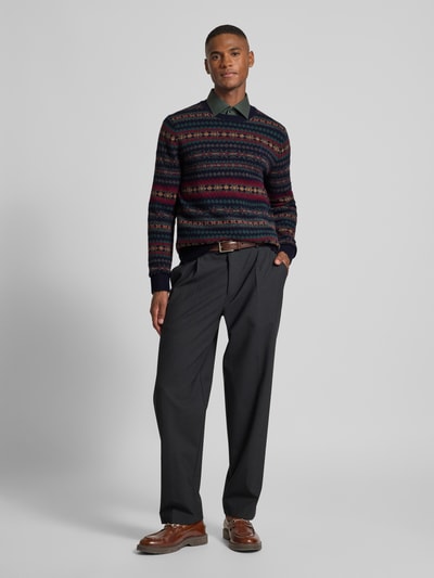 Polo Ralph Lauren Wollpullover mit Rundhalsausschnitt Marine 1