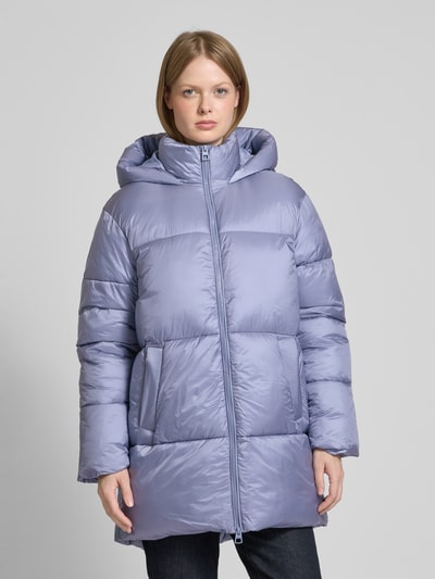 Jake*s Casual Steppjacke mit Zweiwege-Reißverschluss Bleu 4