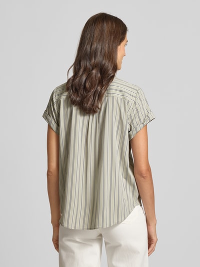 Samsøe Samsøe Regular Fit Bluse mit Knopfleiste Modell 'MAJAN' Lind 5