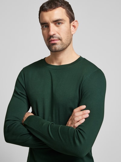 MCNEAL Longsleeve met ronde hals Flessengroen - 3