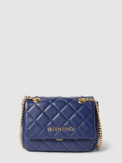 VALENTINO BAGS Tote bag met labelapplicatie, model 'OCARINA' Marineblauw - 1