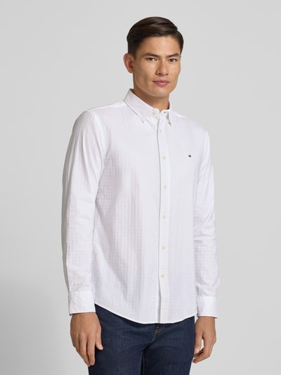 Tommy Hilfiger Regular fit vrijetijdsoverhemd van puur katoen Wit - 4