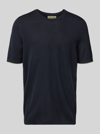 Marc O'Polo Regular Fit T-Shirt aus reiner Baumwolle - Marc O'Polo × DFB Travel Collection Dunkelblau 2