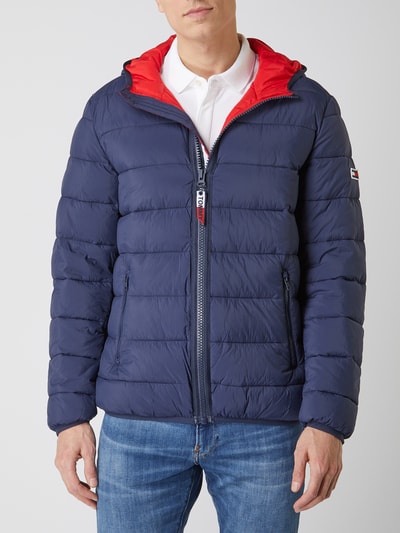 Tommy Jeans Steppjacke mit Kapuze Dunkelblau 4