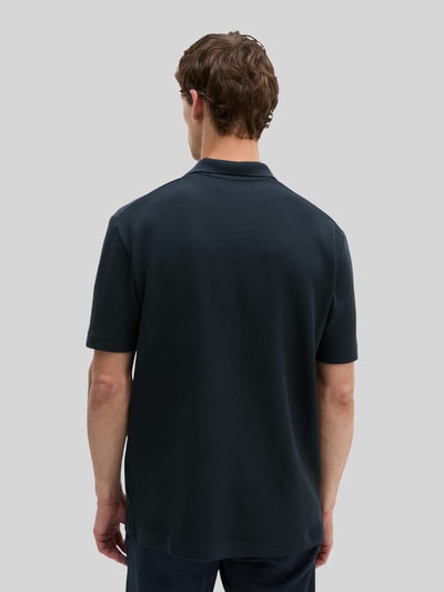 Marc O'Polo Regular Fit Poloshirt aus reiner Baumwolle Marine 5