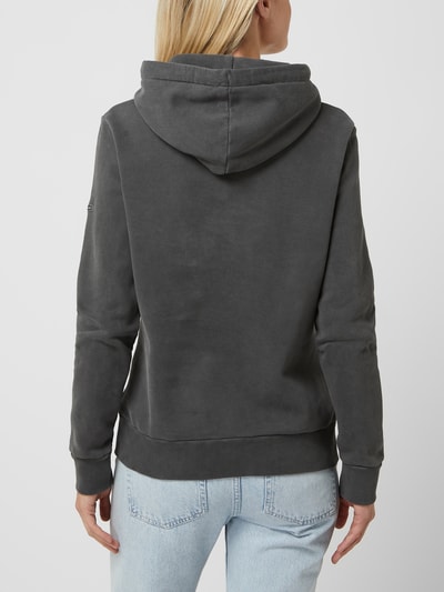 Superdry Hoodie met geborduurd logo Zwart - 5