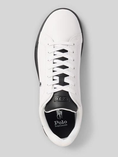 Polo Ralph Lauren Sneakersy z wyhaftowanym logo Biały 3