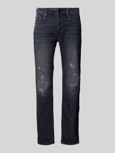 G-Star Raw Slim Fit Jeans im Destroyed-Look Black 2