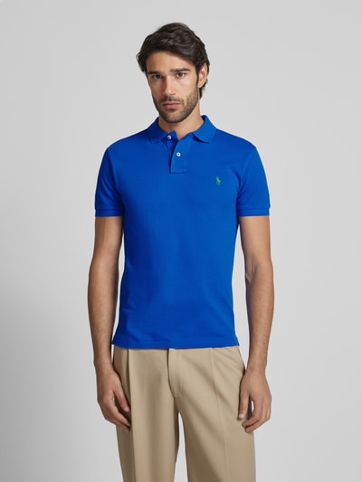 Polo Ralph Lauren Poloshirt mit Label-Stitching Bleu 4