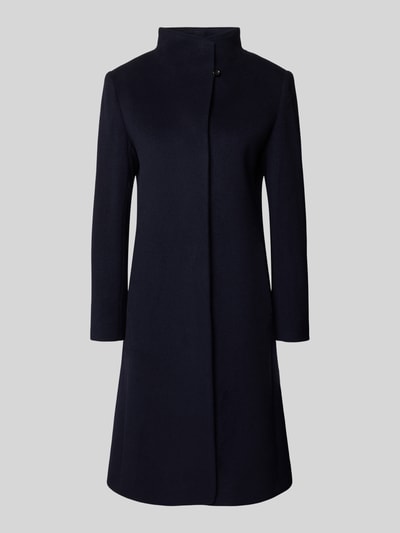 ICONS Cinzia Rocca Mantel mit Kaschmir-Anteil Marine 2