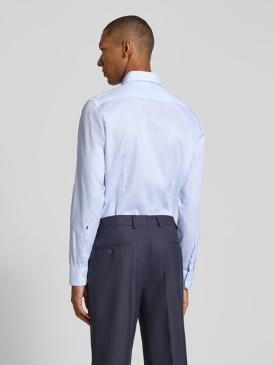 Seidensticker Slim Fit Businesshemd aus reiner Baumwolle Modell 'New Kent' Bleu 5