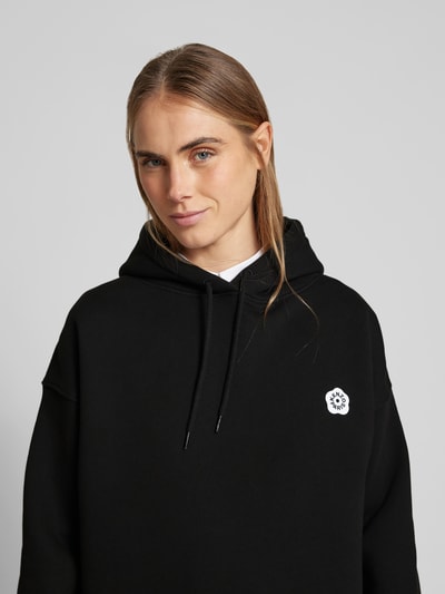 Kenzo Oversized Hoodie aus reiner Baumwolle Black 3