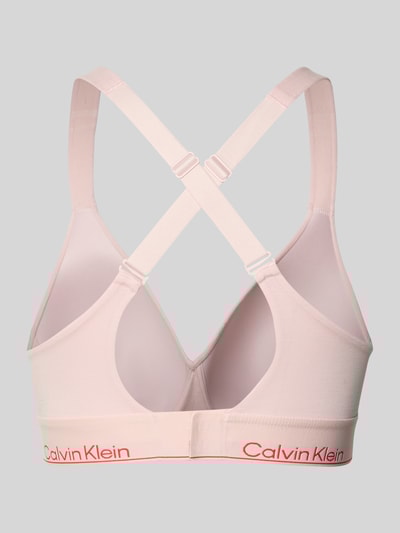 Calvin Klein Underwear Beha met elastische band met logo Lichtroze - 3