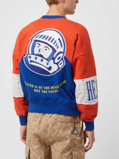 Billionaire Boys Club Sweatshirt mit Logo-Patches Rot 5