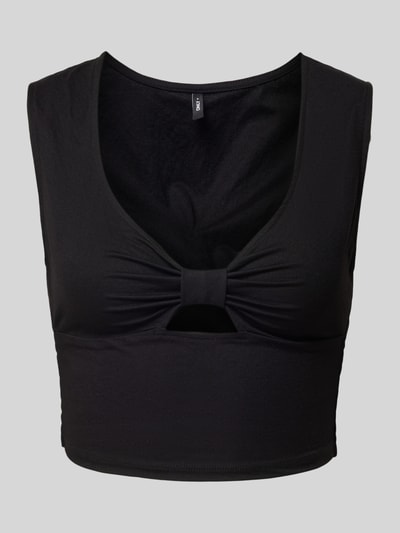 Only Crop Top mit Cut Out Modell 'JANY' Black 2