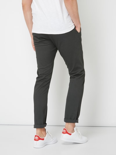 DOCKERS Chino im Skinny Tapered Fit Anthrazit 5